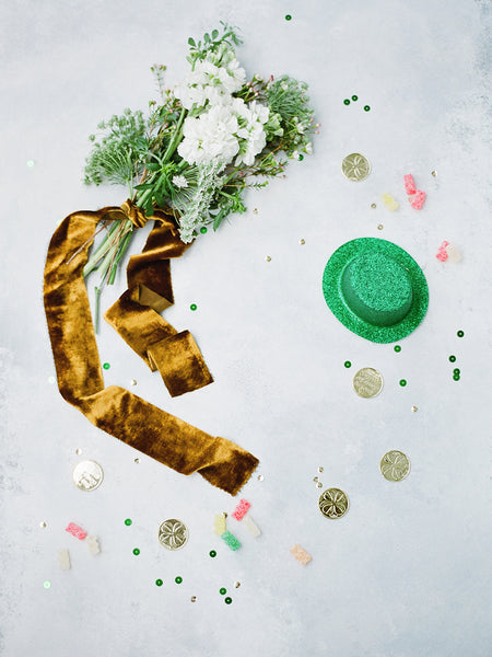 Golden Mustard Silk Velvet Ribbon - Partycrushstudio