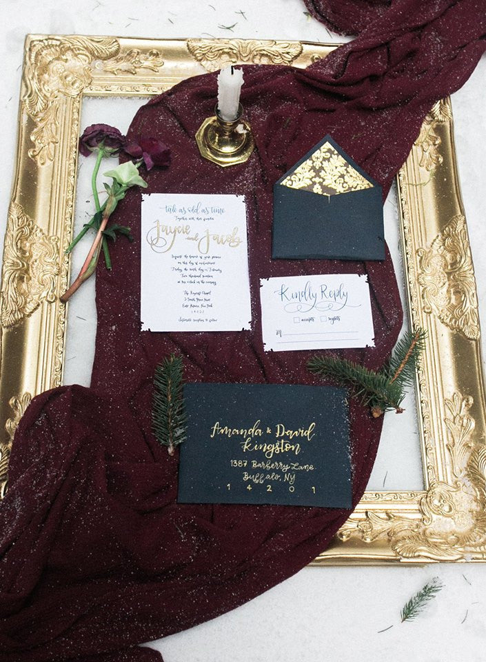 rustic vintage table runner