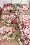 Dusty Rose Velvet Runner | Velvet Table Runner