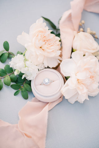 Blush Silk Ribbon - Partycrushstudio