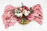 Mauve Gauze Table Runner - Partycrushstudio