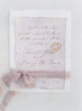 Mauve Silk Ribbon