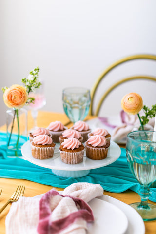 Aqua Turquoise Velvet Table Runner | Velvet Table Runner