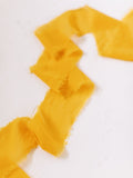 Marigold Silk Ribbon | Silk Ribbon