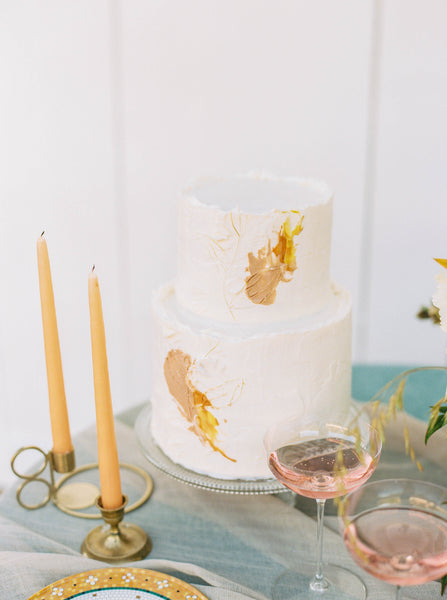 Taupe Gauze Table Runner
