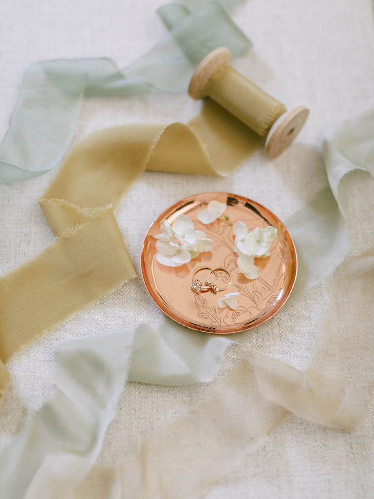 Olivier Green Silk Ribbon | Chartreuse Silk Ribbon | Pale Sage Silk Ribbon | Champagne Silk Ribbon | Silk Ribbon