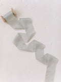 Grey Silk Ribbon | Silk Ribbon