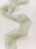 Olivier Green Silk Ribbon | Silk Ribbon