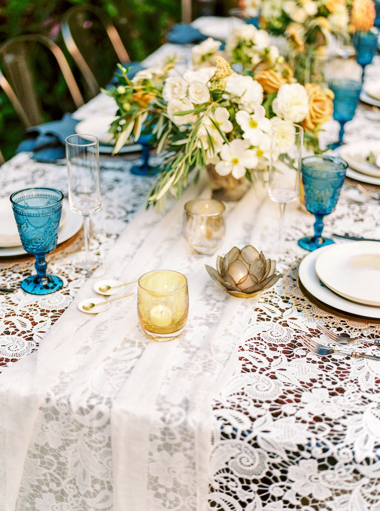 Hand Dyed Silk Runner - Partycrushstudio