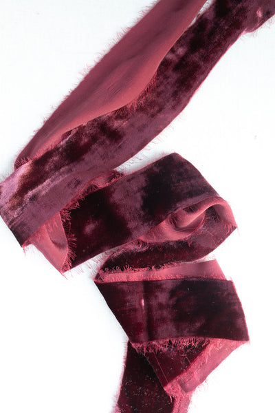 Hand Dyed Silk Ribbon