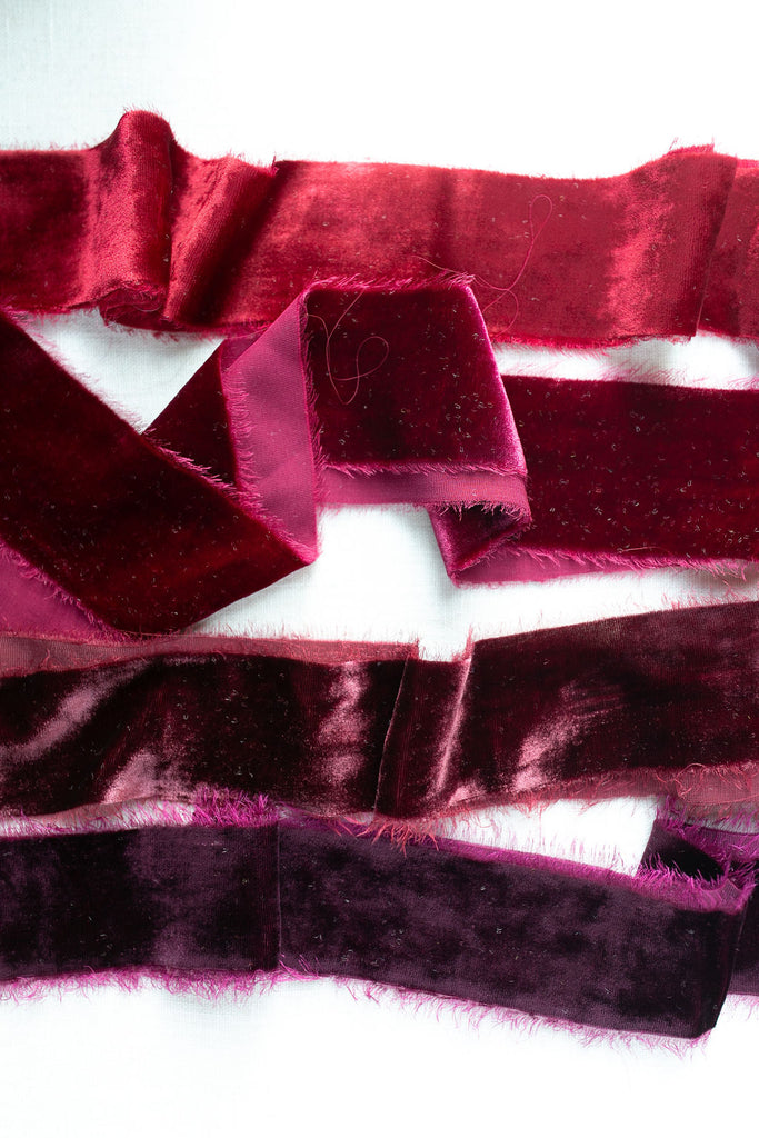 Hand Dyed Silk Ribbon