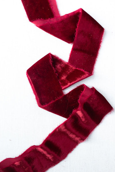 Hand Dyed Silk Ribbon