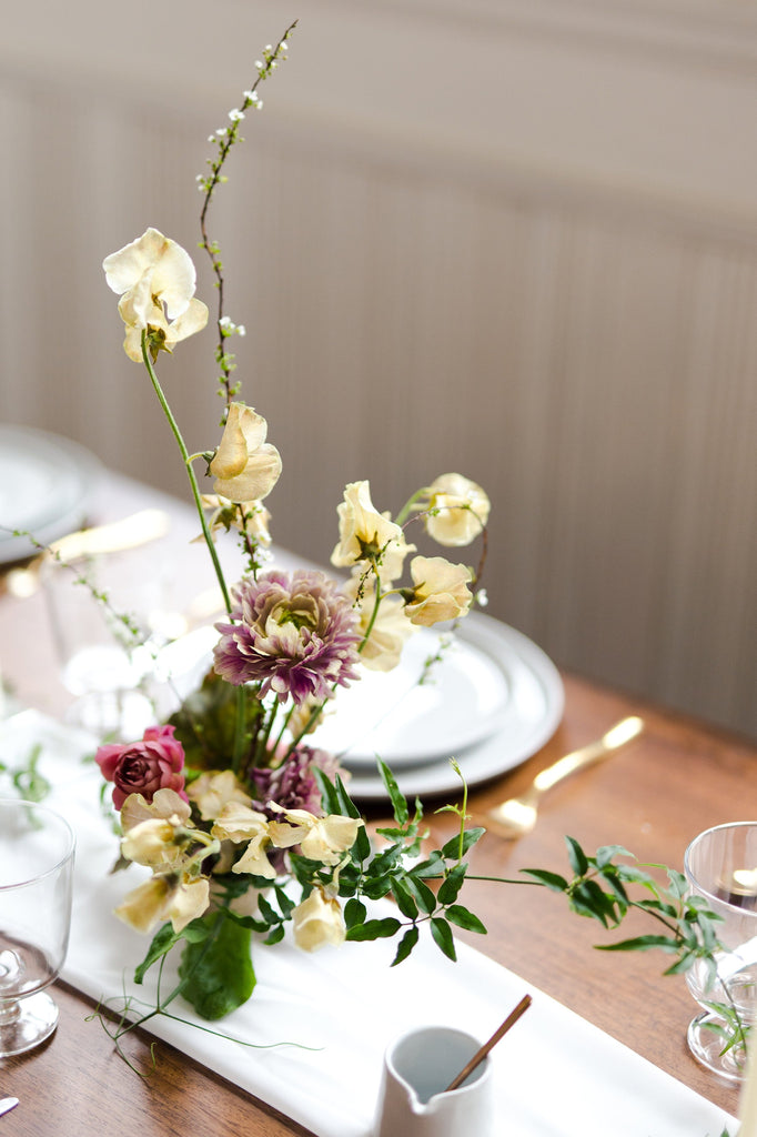 silk chiffon table runner