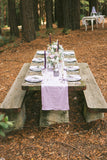 Lavender Gauze Table Runner - Partycrushstudio