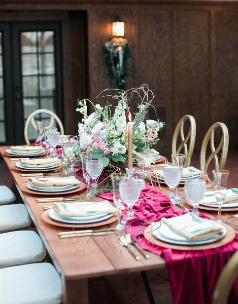 Velvet tablecloth | velvet table runner | Velvet runner | Velvet tablecloth | Velvet Linen | Velour Runner | wedding table decor - Partycrushstudio