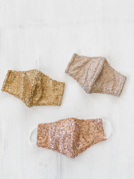 Sequin Facemask