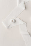 White Silk Ribbon