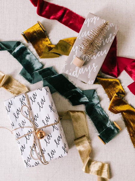 Silk Velvet Ribbon | Winter Collection