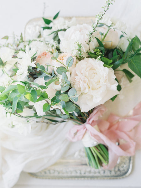 Peach Silk Ribbon | Silk Ribbon