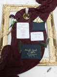  rustic vintage table runner