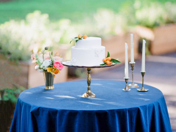 Royal blue Linen TableCloth