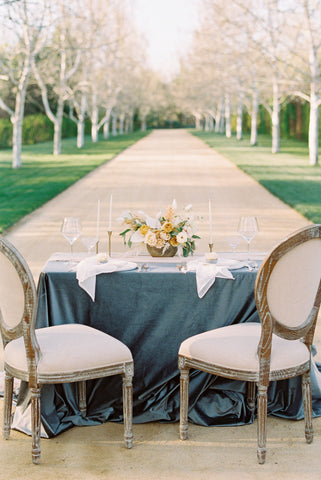 Blush Pink Chiffon Napkins - Partycrushstudio