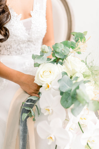 Dusty Blue Velvet Ribbon