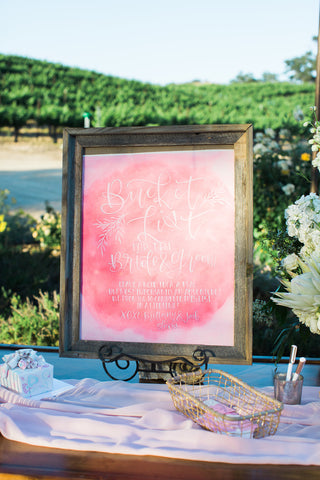 blush silk chiffon table runner - Partycrushstudio