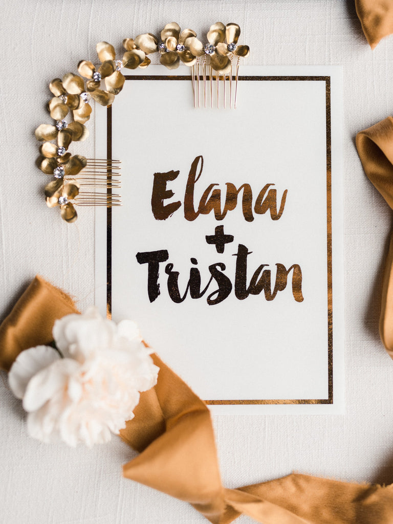 Gold Silk Ribbon - Partycrushstudio