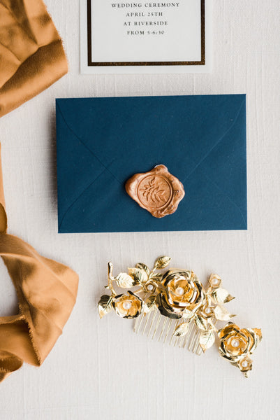 Gold Silk Ribbon - Partycrushstudio