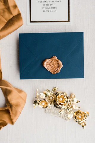 Gold Silk Ribbon - Partycrushstudio