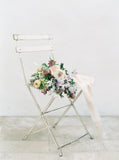 Ivory Silk Velvet Ribbon