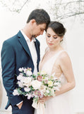 Ivory Silk Velvet Ribbon