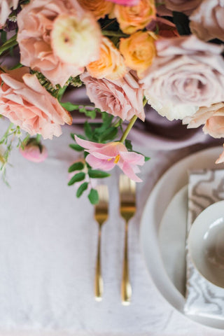 Mauve Crinkle Silk Table Runner
