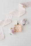 Floral White Silk Ribbon - Partycrushstudio