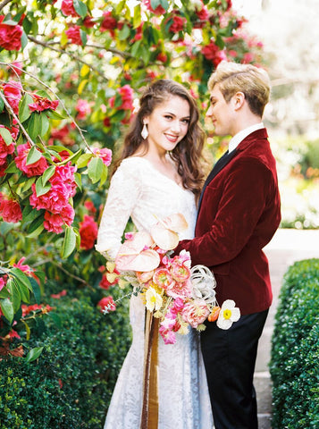 Gold Silk Velvet Ribbon - Partycrushstudio
