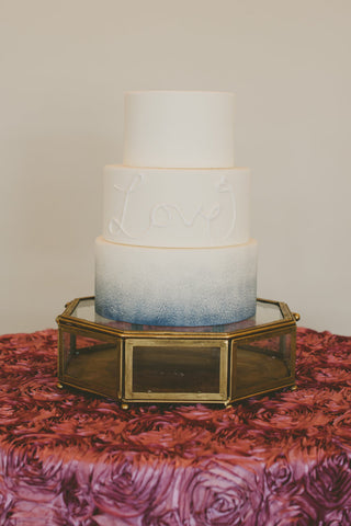 Rosette Tablecloth, Blush Rosette Table Linen, Romantic Wedding Table Decor - Partycrushstudio
