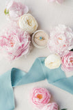 Powder Blue Silk Ribbon