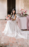 Blush Velvet Table Linen