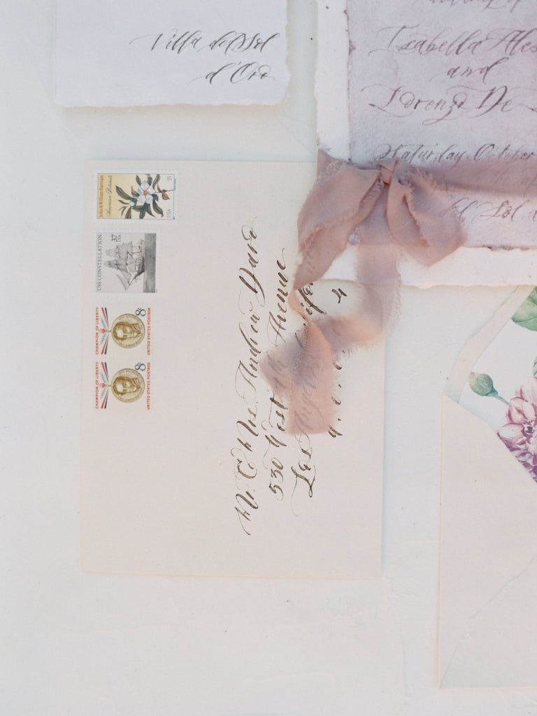 Mauve Silk Ribbon