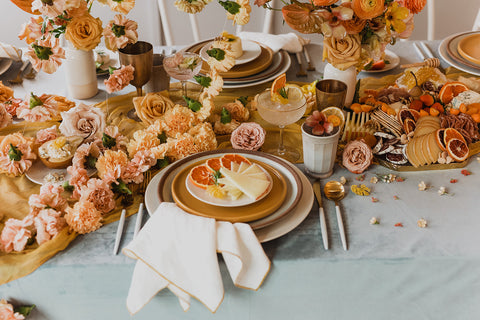 Mustard Silk Runner | Mustard Table Runner | Mustard Tablecloth