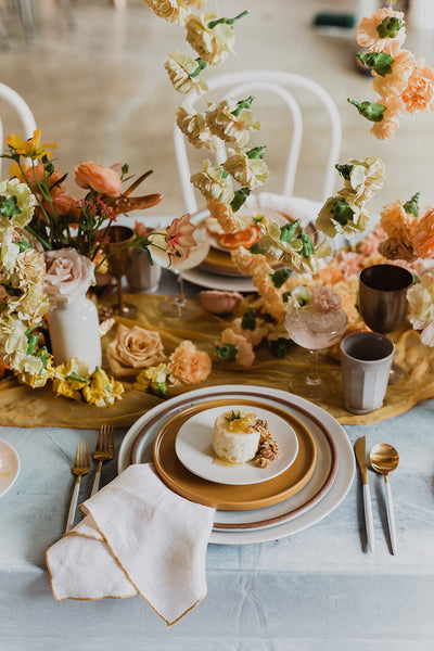 Mustard Silk Runner | Mustard Table Runner | Mustard Tablecloth