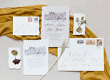 Saffron Yellow Silk Table Runner | Silk Table Runner | Silk Runner