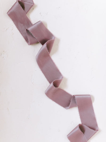 Mauve Silk Ribbon | Silk Ribbon