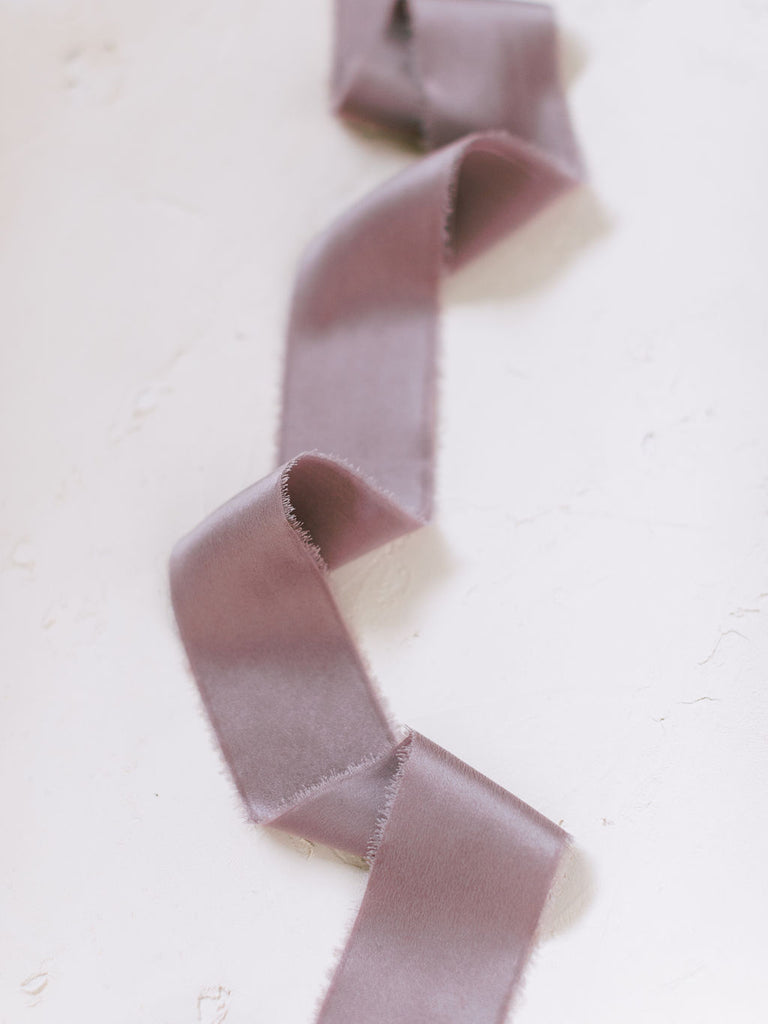 Mauve Silk Ribbon | Silk Ribbon