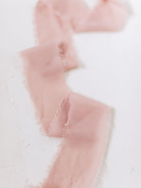 Peony Pink Silk Ribbon | Silk Ribbon
