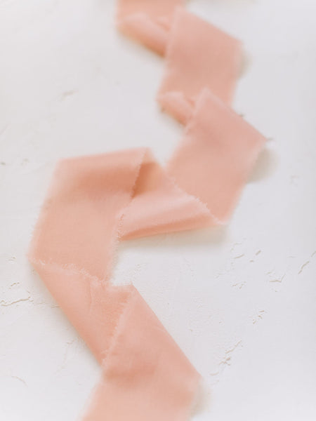 Dusty Rose Silk Ribbon | Silk Ribbon