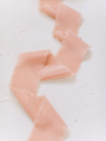 Dusty Rose Silk Ribbon | Silk Ribbon