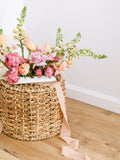 Peach Silk Ribbon | Silk Ribbon