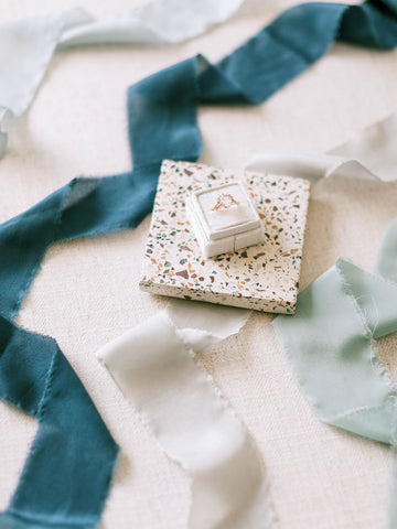 Indigo Blue Silk Ribbon | Silk Ribbon